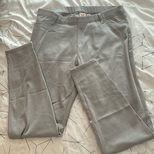 Grey jeggings